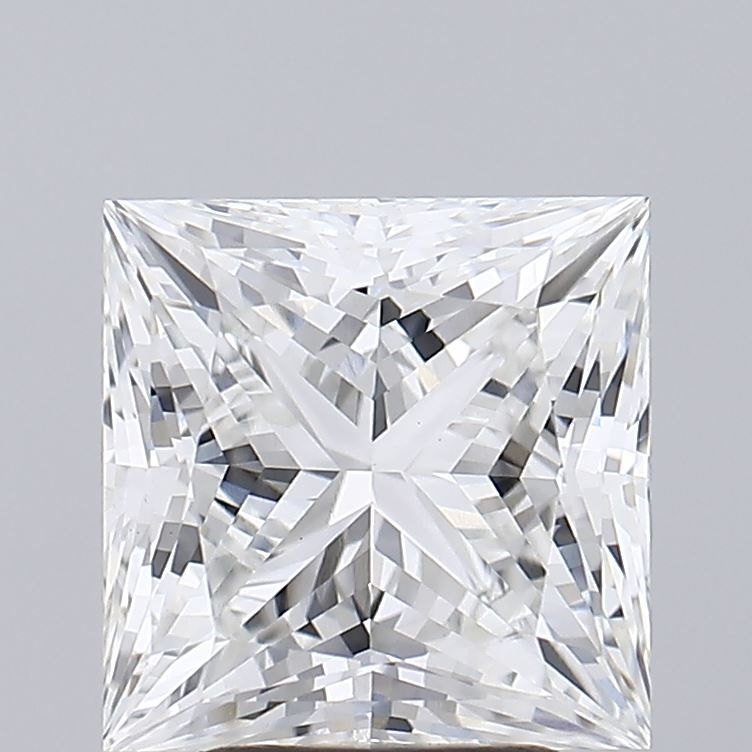 4.01 ct. princess Lab Grown Diamond front image