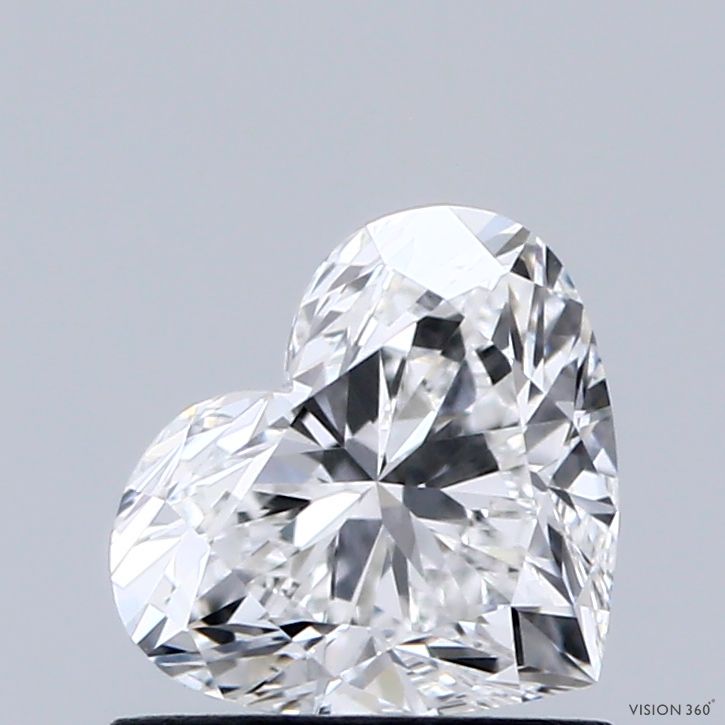 0.92 ct lab-grown Heart Diamond
