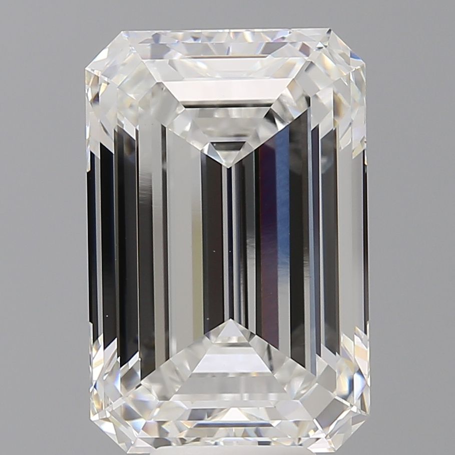 9.56 ct. emerald Lab Grown Diamond front image