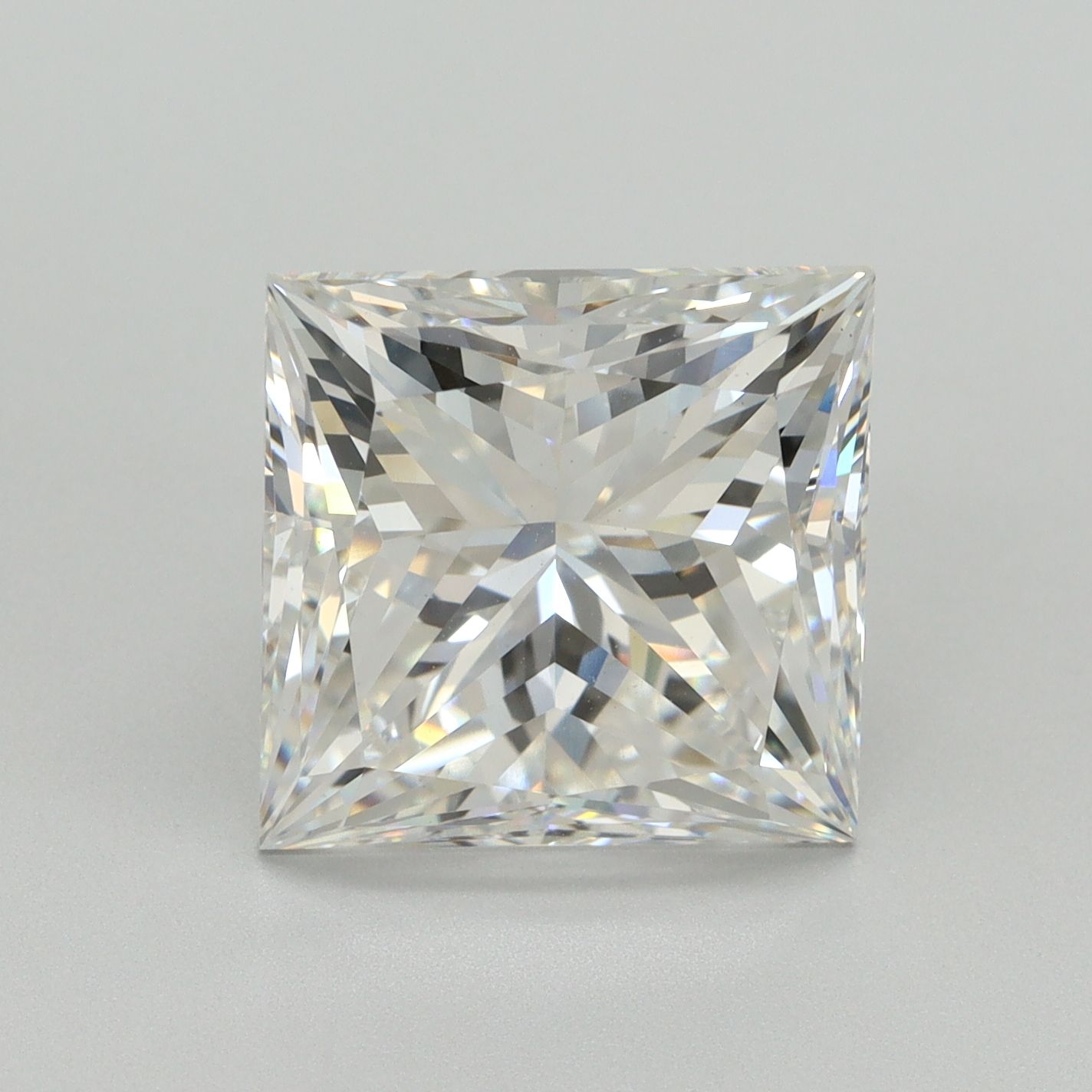 7.12 ct. princess Lab Grown Diamond front image