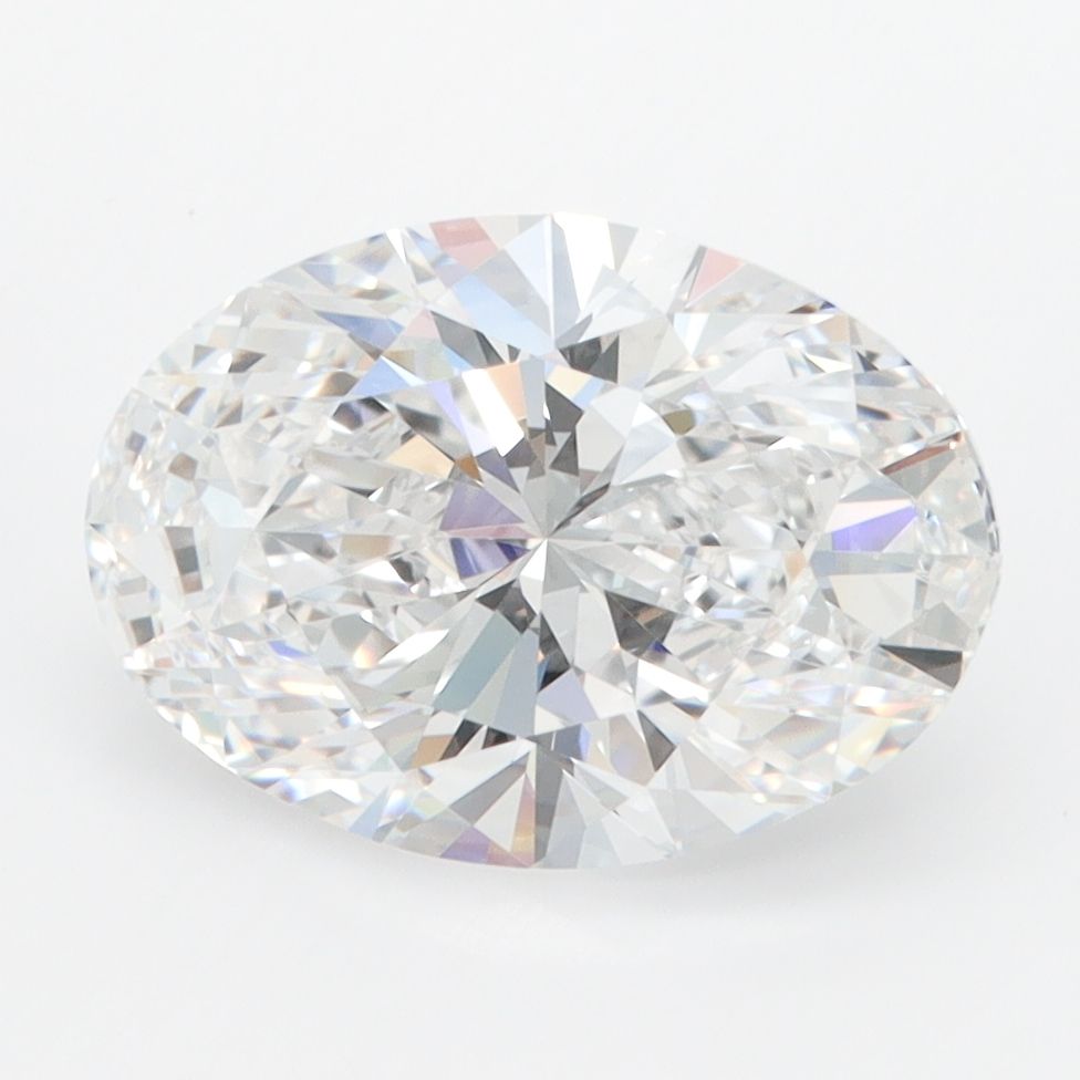 3.02 ct. oval Lab Grown Diamond front image
