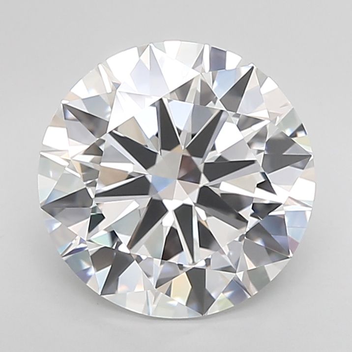 5.34 ct. round Lab Grown Diamond front image