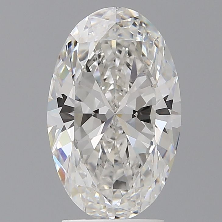 3.10 ct. oval Lab Grown Diamond front image