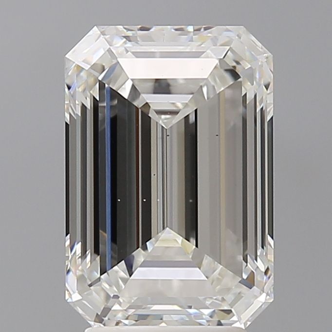 4.06 ct. emerald Lab Grown Diamond front image