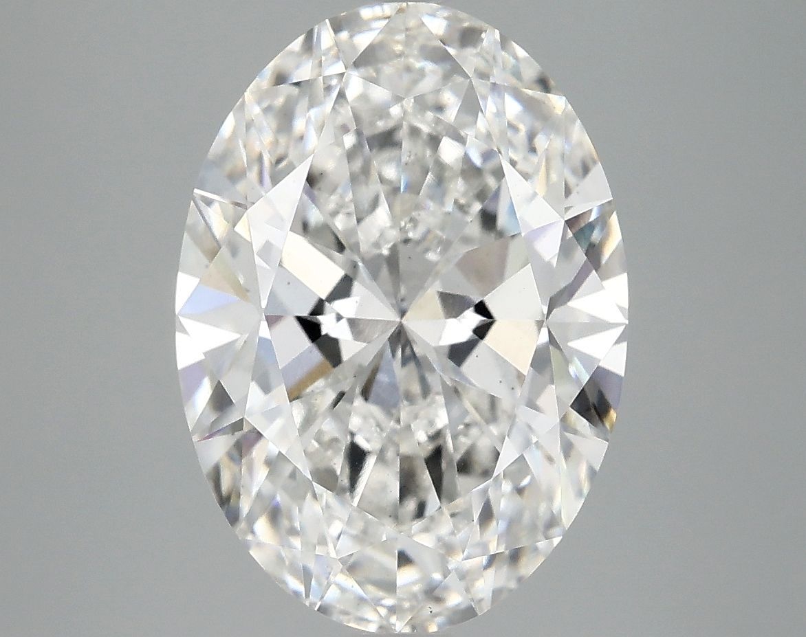5.06 ct. oval Lab Grown Diamond front image