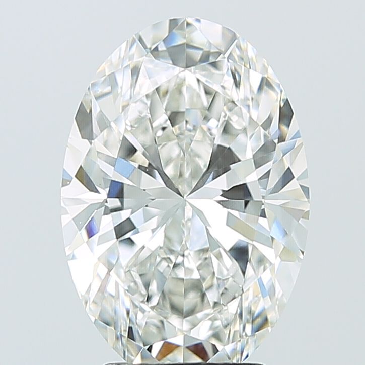 4.07 ct. oval Lab Grown Diamond front image