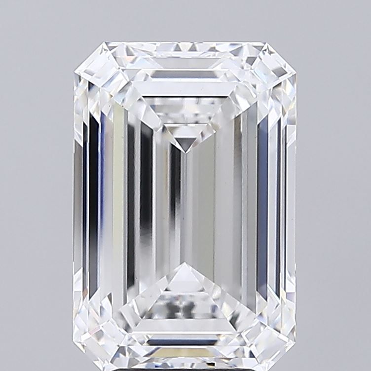6.16 ct. emerald Lab Grown Diamond front image