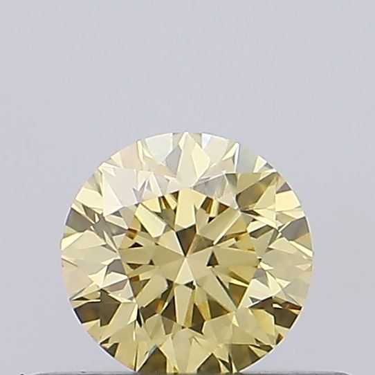 0.31 CT Fancy Intense Yellow ROUND
