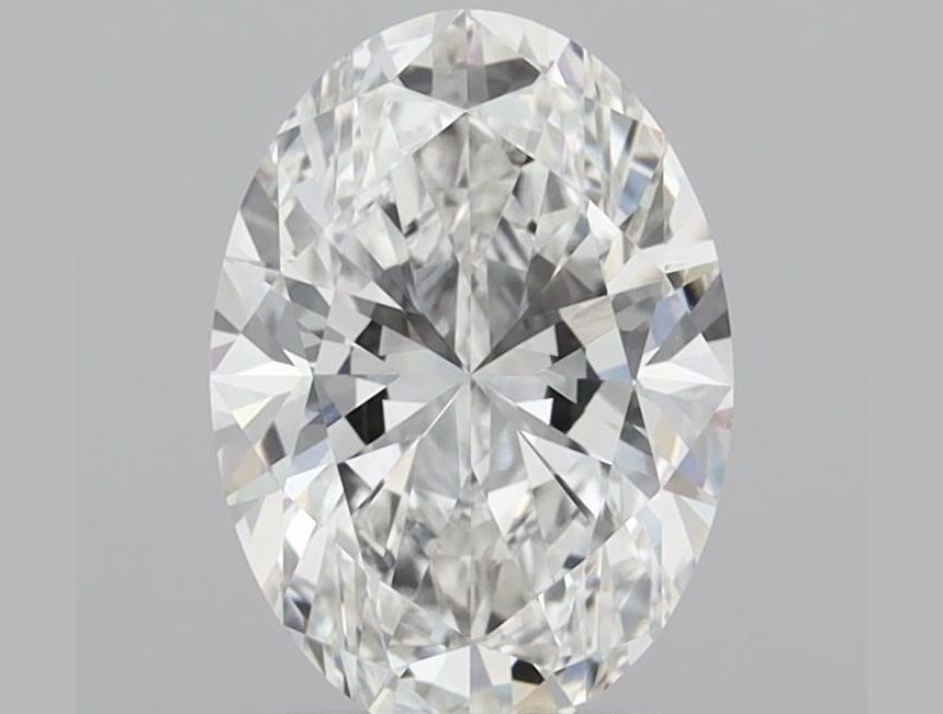 3.07 ct. oval Lab Grown Diamond front image