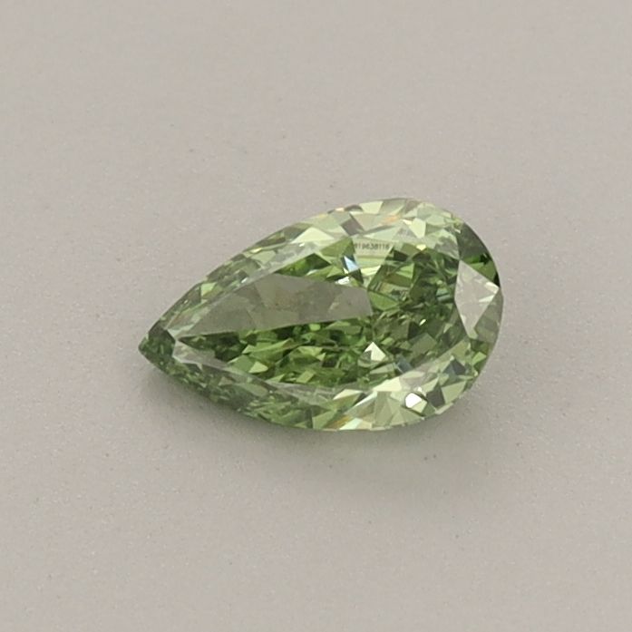 0.3 CT Fancy Vivid Green PEAR