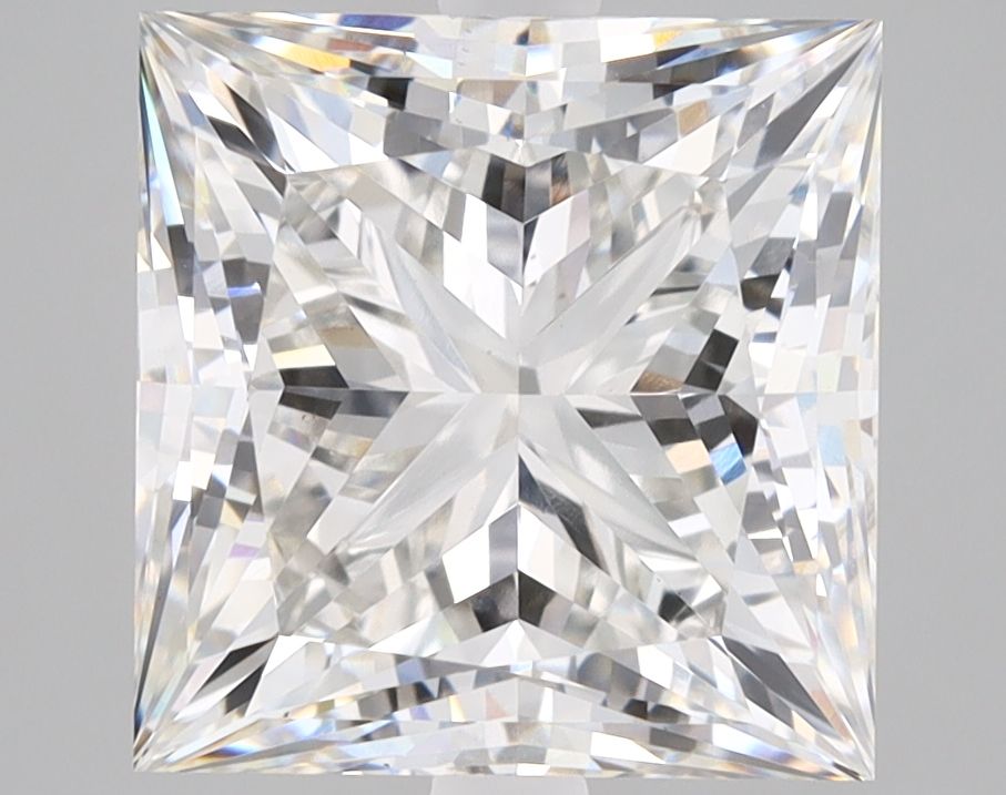 5.02 ct. princess Lab Grown Diamond front image