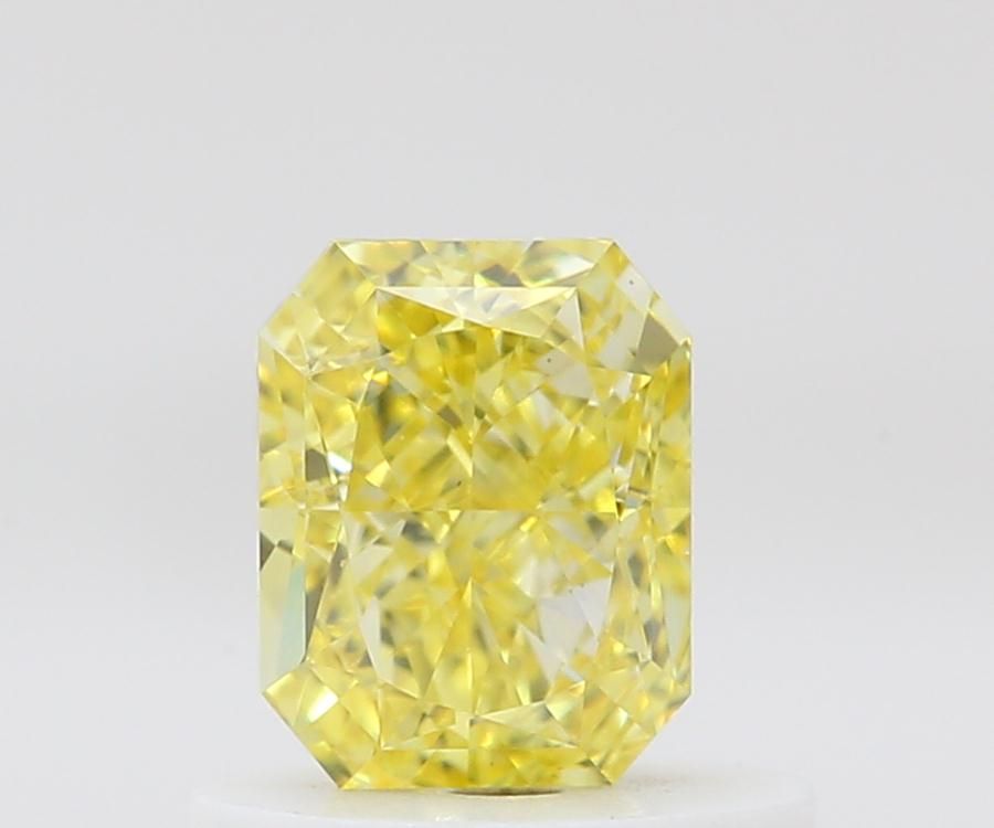 Diament 0.61 ct Fancy Vivid Yellow/VS1