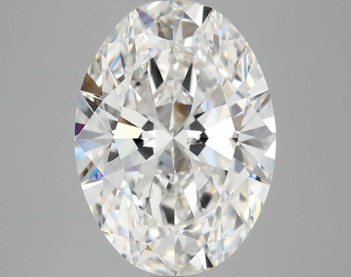 5.09 ct. oval Lab Grown Diamond front image