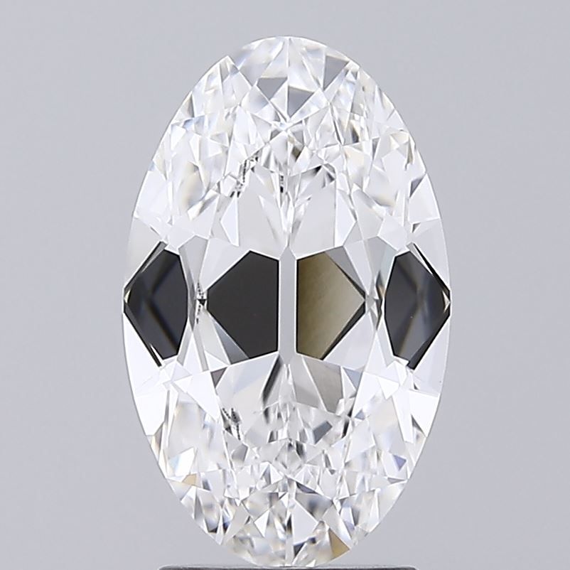 3.03 ct. oval Lab Grown Diamond front image