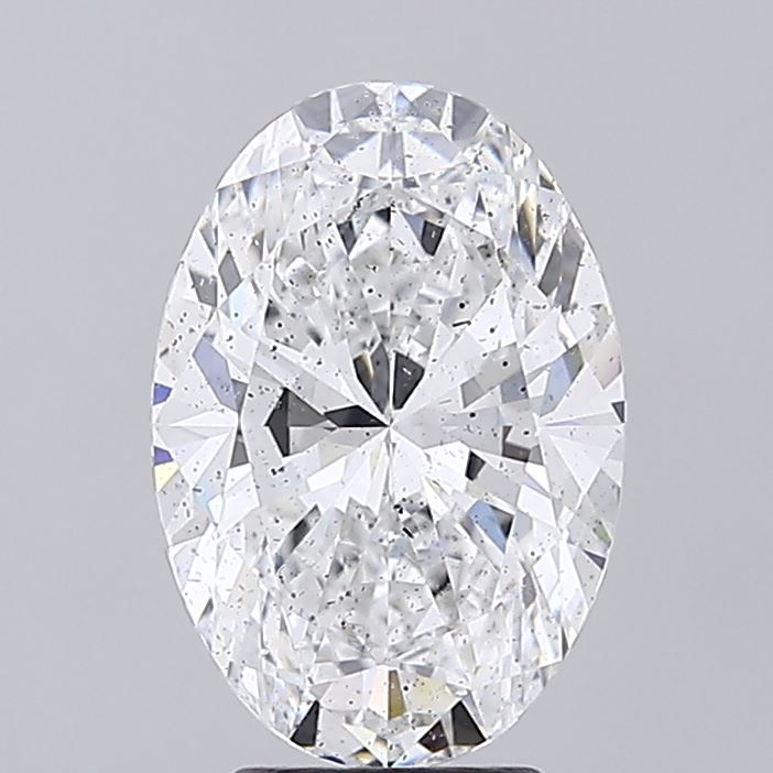 4.01 ct. oval Lab Grown Diamond front image