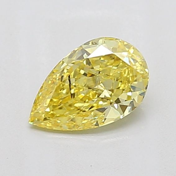 1.01 CT Fancy Intense Yellow PEAR