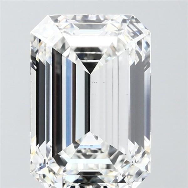 4.08 ct. emerald Lab Grown Diamond front image