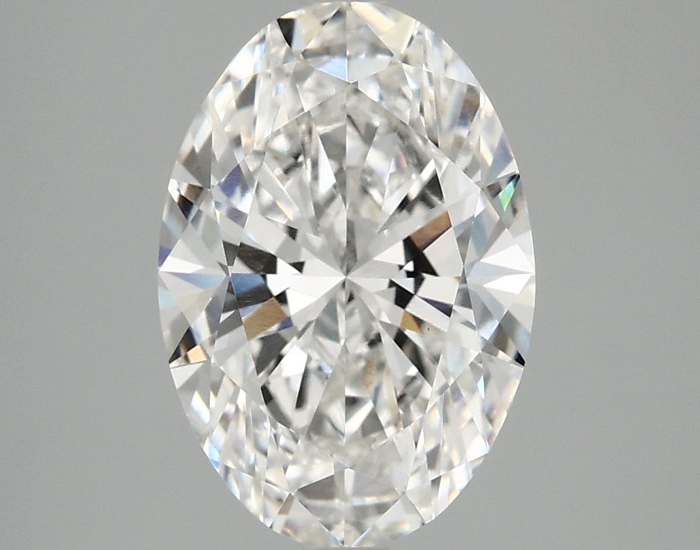 3.03 ct. oval Lab Grown Diamond front image