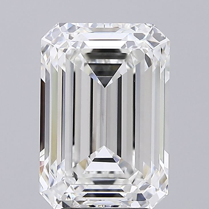 4.71 ct. emerald Lab Grown Diamond front image