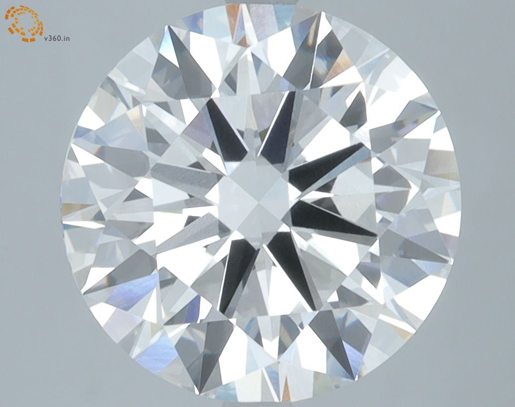 5.04 ct. round Lab Grown Diamond front image