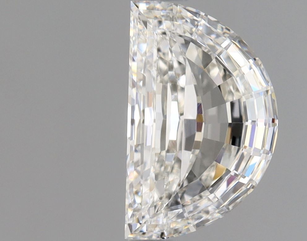 0.7 ct Half moon Diamond