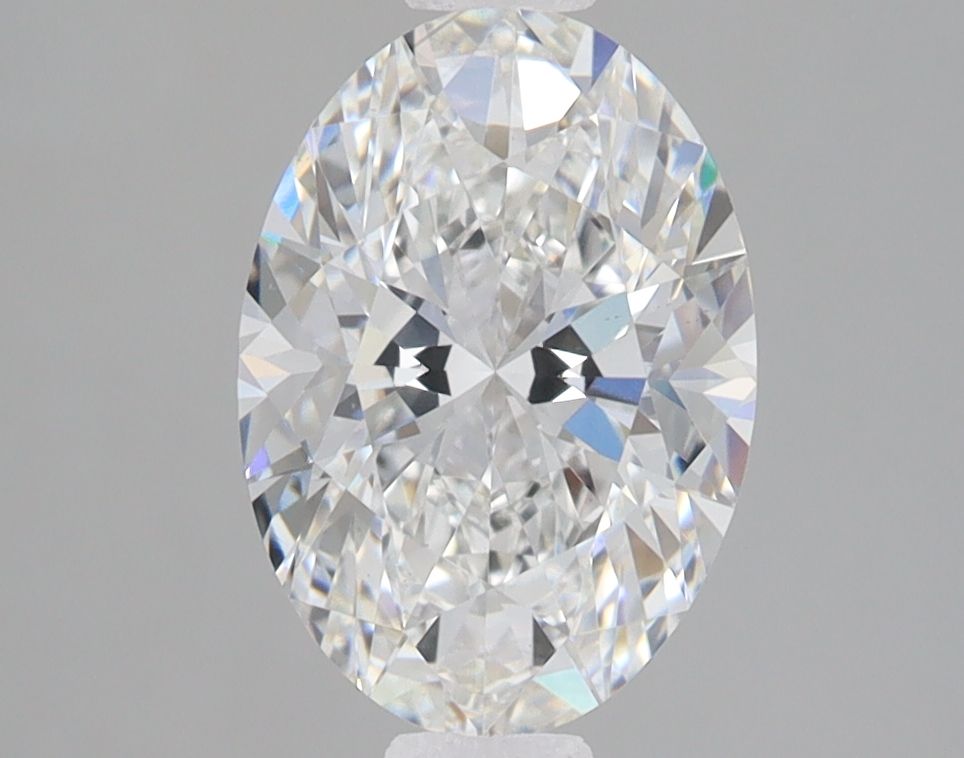 2.10 ct. oval Lab Grown Diamond front image