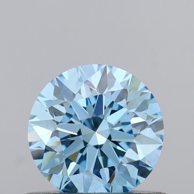 0.55 CT Fancy Vivid Blue ROUND