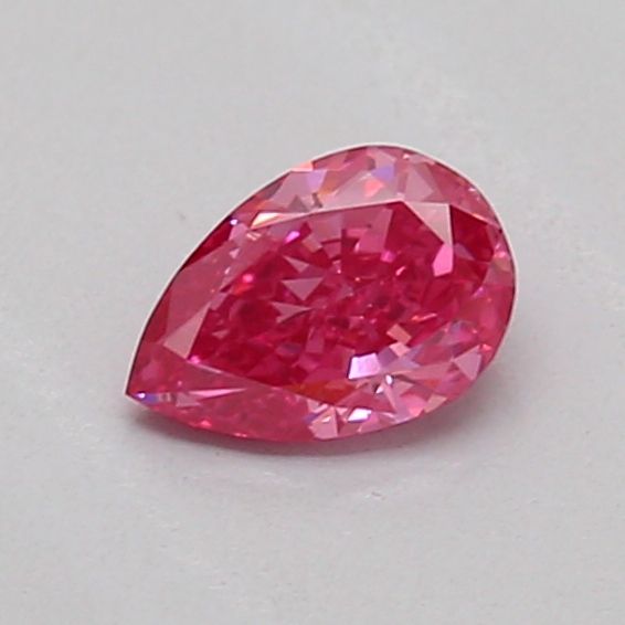 0.22 CT Fancy Vivid Pink PEAR