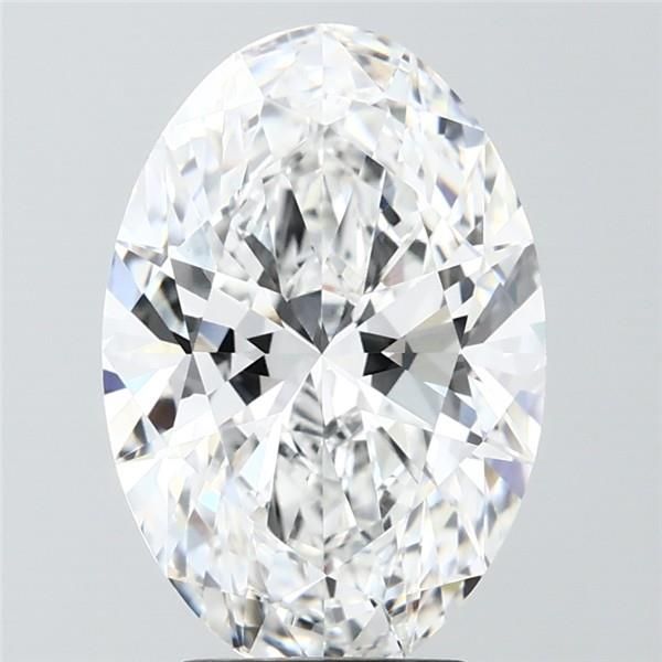 4.04 ct. oval Lab Grown Diamond front image