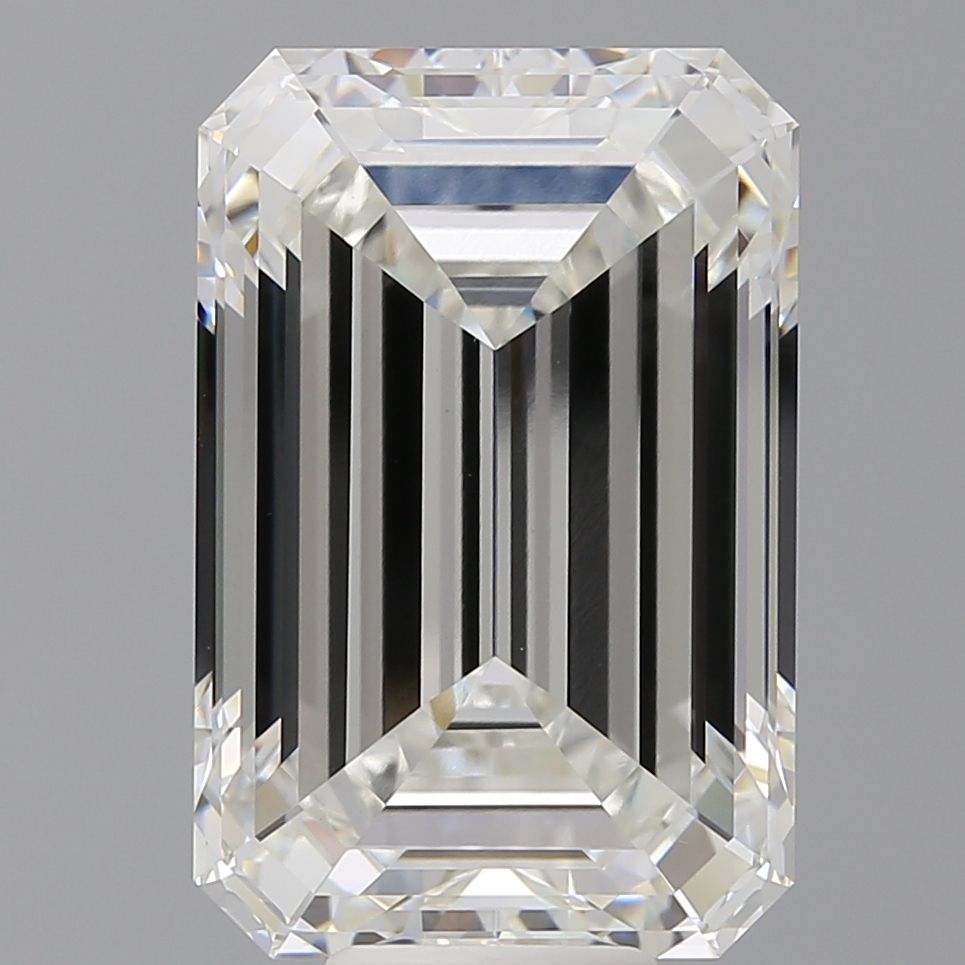 12.10 ct. emerald Lab Grown Diamond front image
