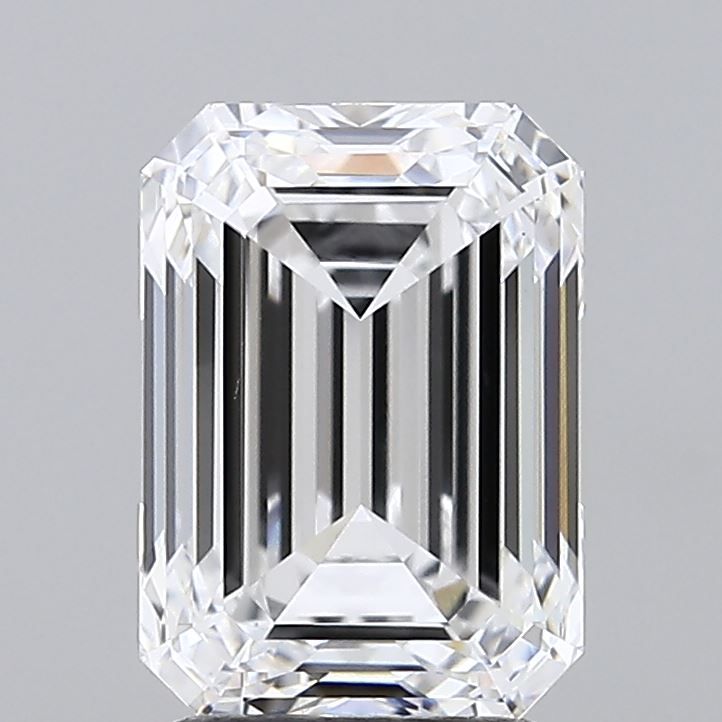 3.04 ct. emerald Lab Grown Diamond front image