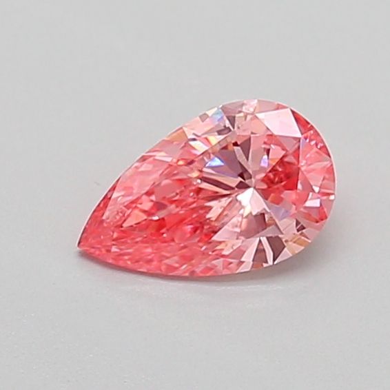 0.33 CT Fancy Vivid Pink PEAR