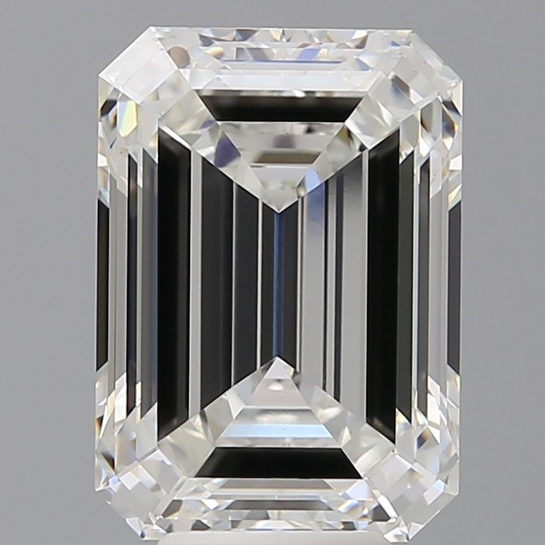 7.08 ct. emerald Lab Grown Diamond front image