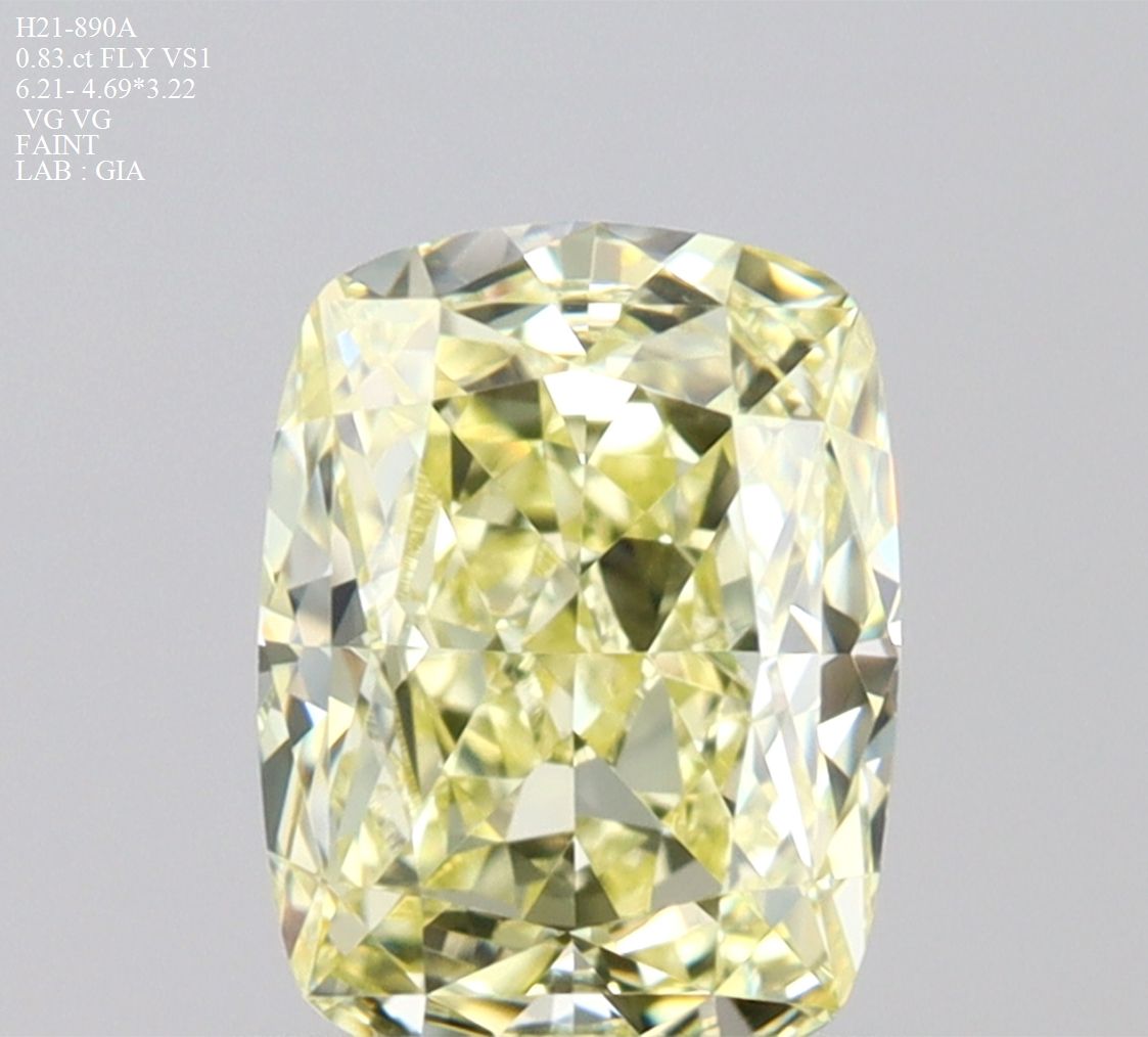 0.83 ct Cushion Brilliant diamond
