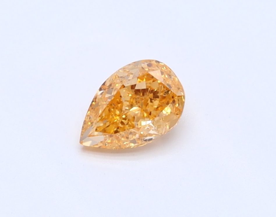 Diament 0.28 ct Fancy Vivid Yellowish Orange/SI2