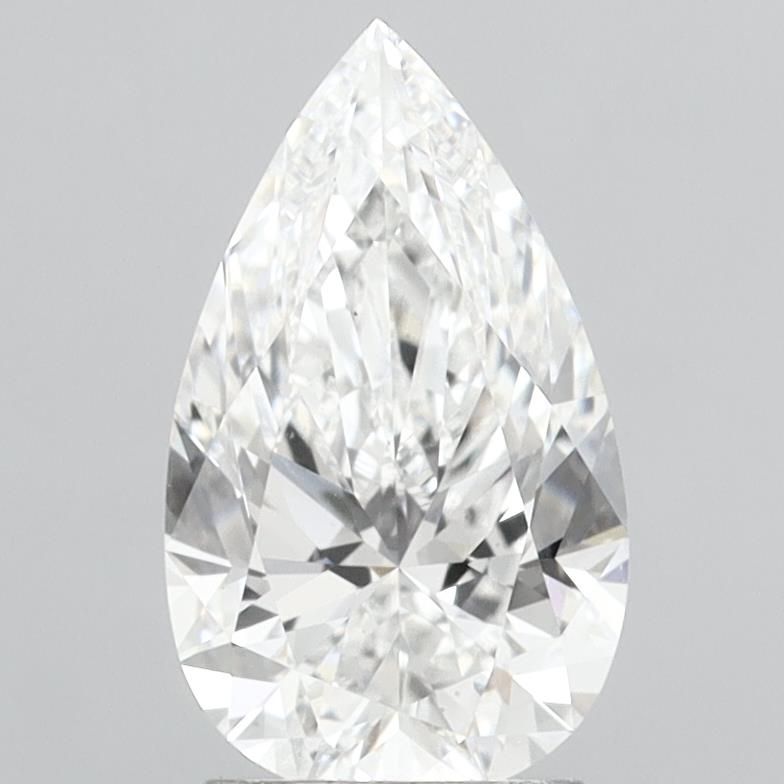 2.50 ct. pear Lab Grown Diamond front image