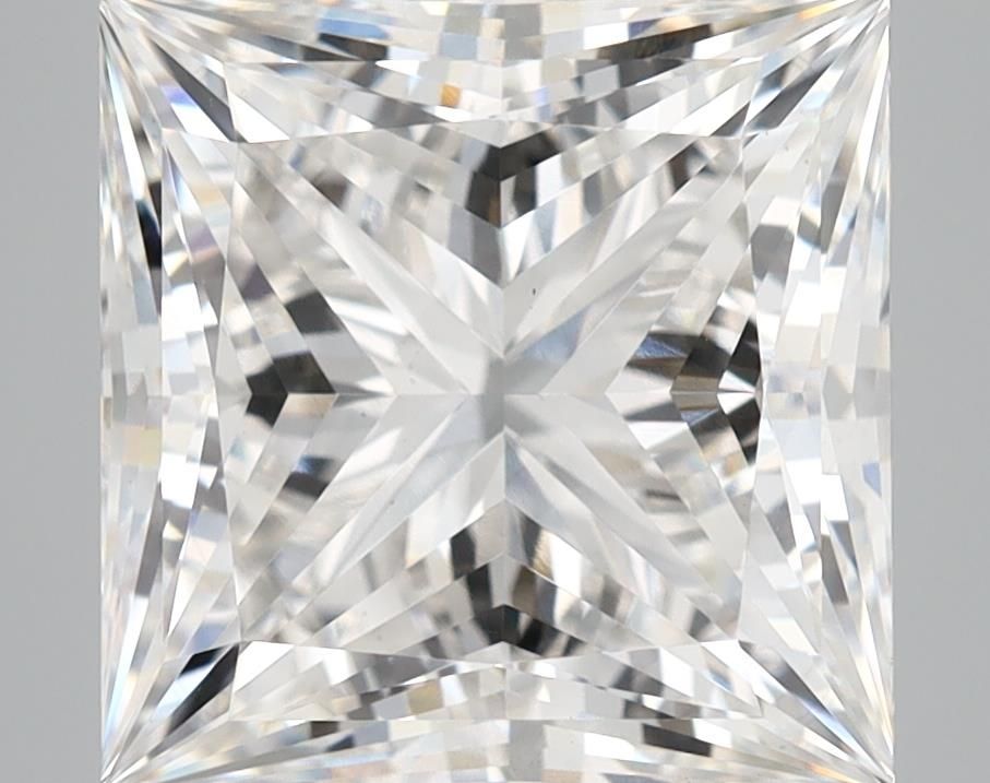 6.09 ct. princess Lab Grown Diamond front image