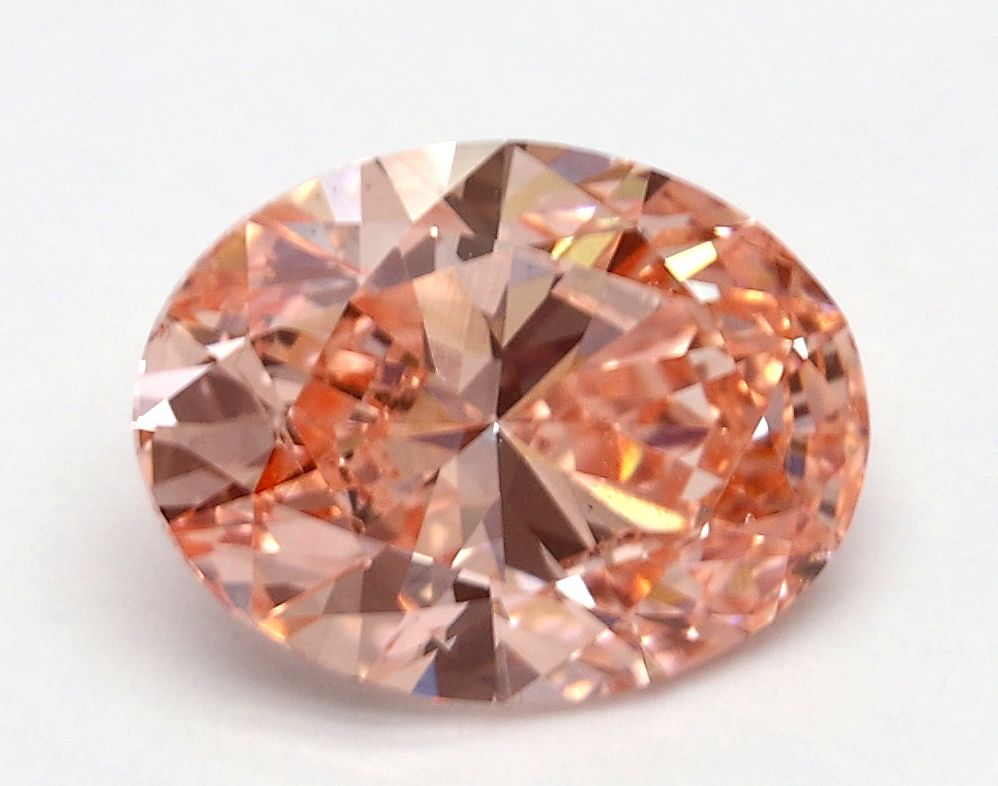 1.70 ct. oval Lab Grown Diamond front image