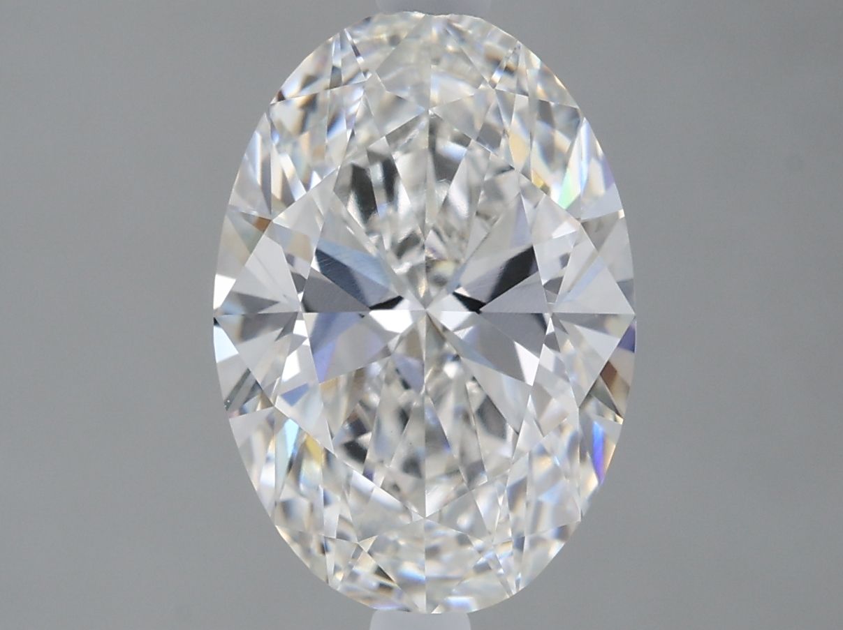 2.10 ct. oval Lab Grown Diamond front image
