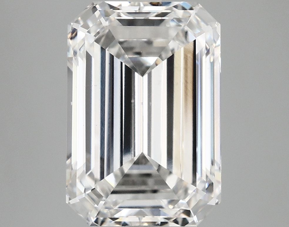 4.54 ct. emerald Lab Grown Diamond front image