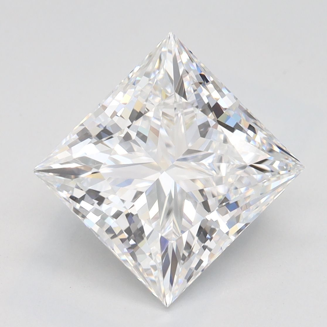 3.08 ct. princess Lab Grown Diamond front image