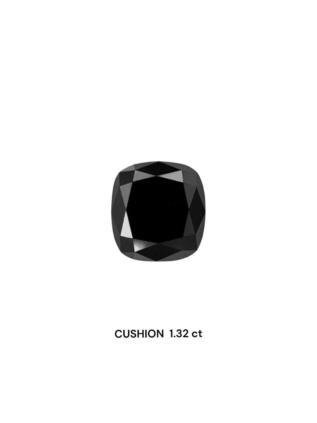 1.32 ct Cushion modified Diamond