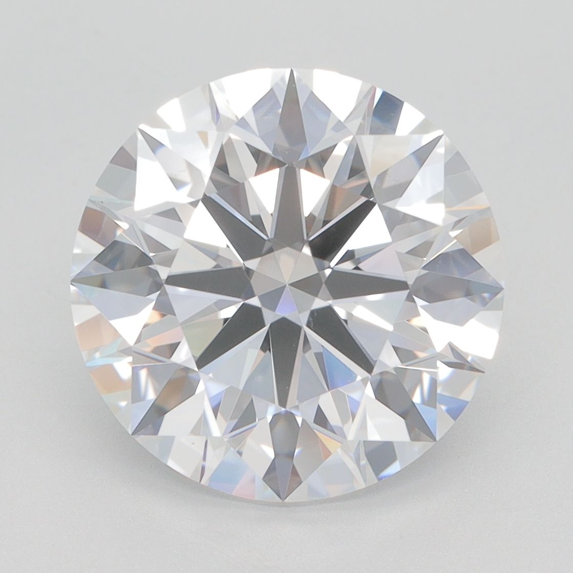 5.26 ct. round Lab Grown Diamond front image