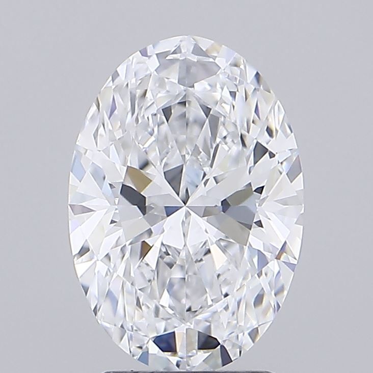 2.57 ct. oval Lab Grown Diamond front image
