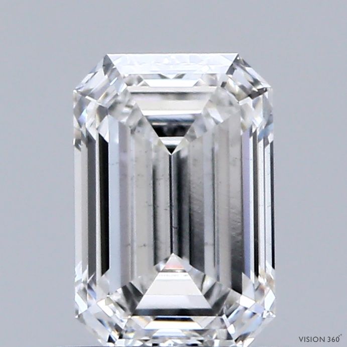 1.00 ct. emerald Lab Grown Diamond front image