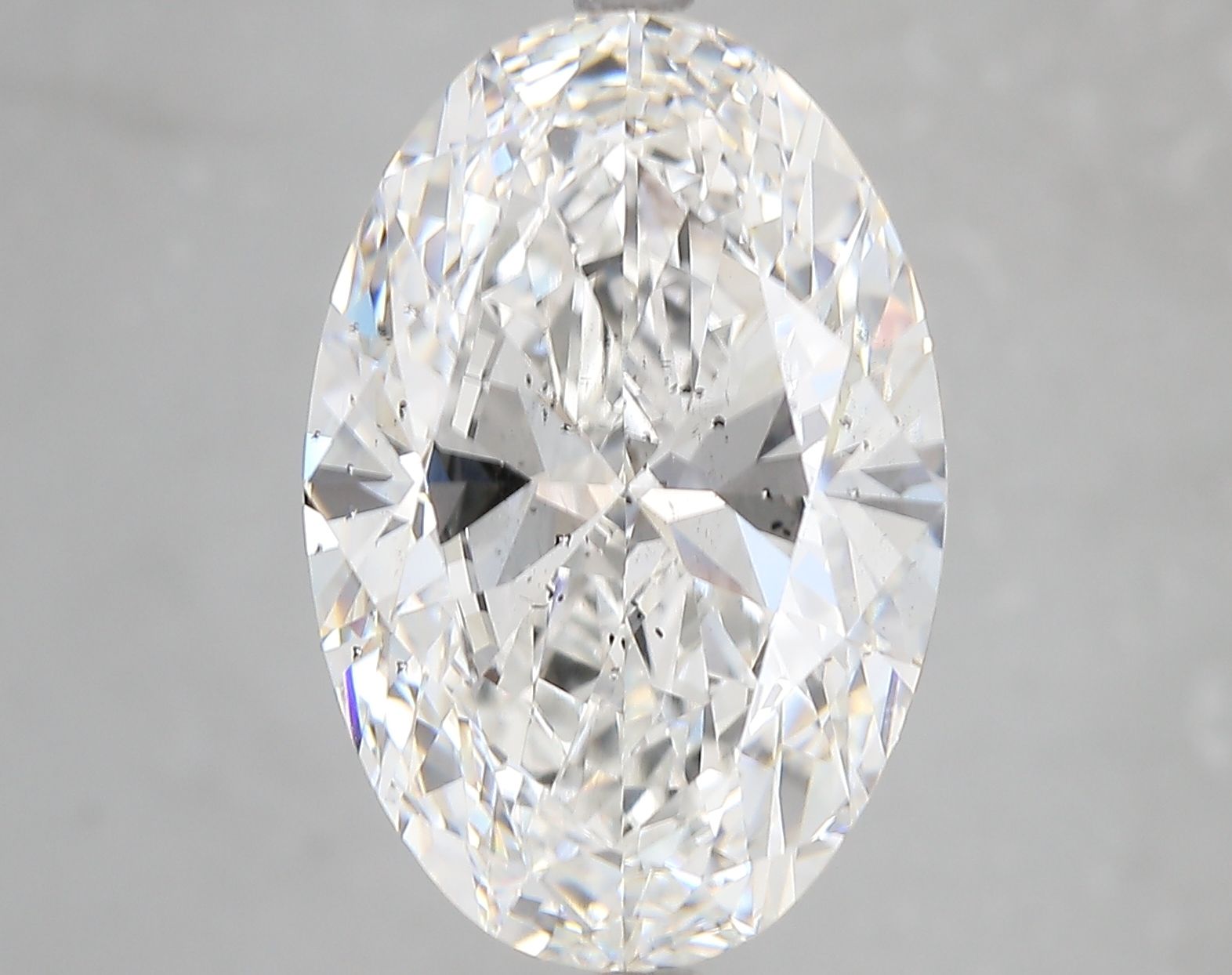 9.07 ct. oval Lab Grown Diamond front image