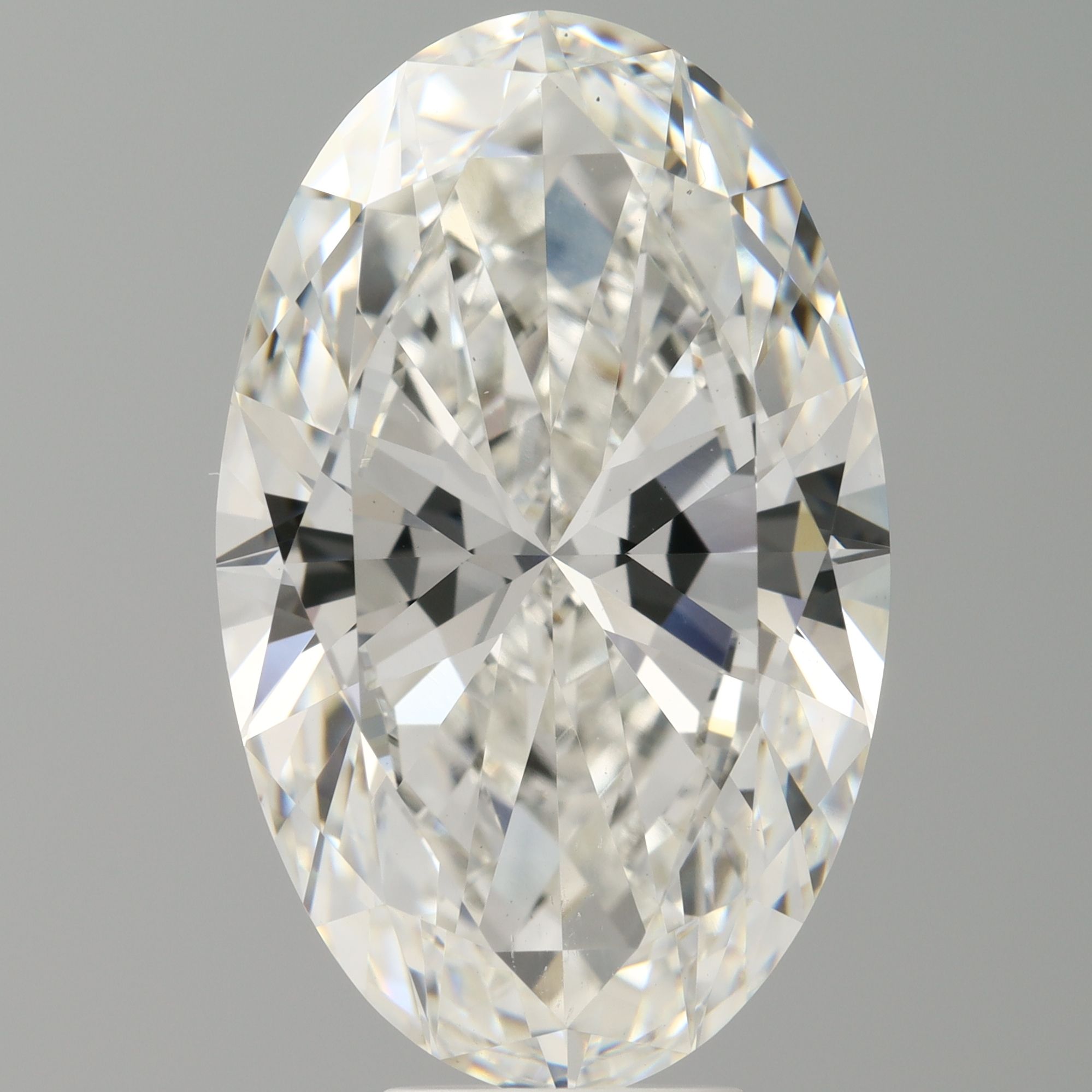 8.11 ct. oval Lab Grown Diamond front image