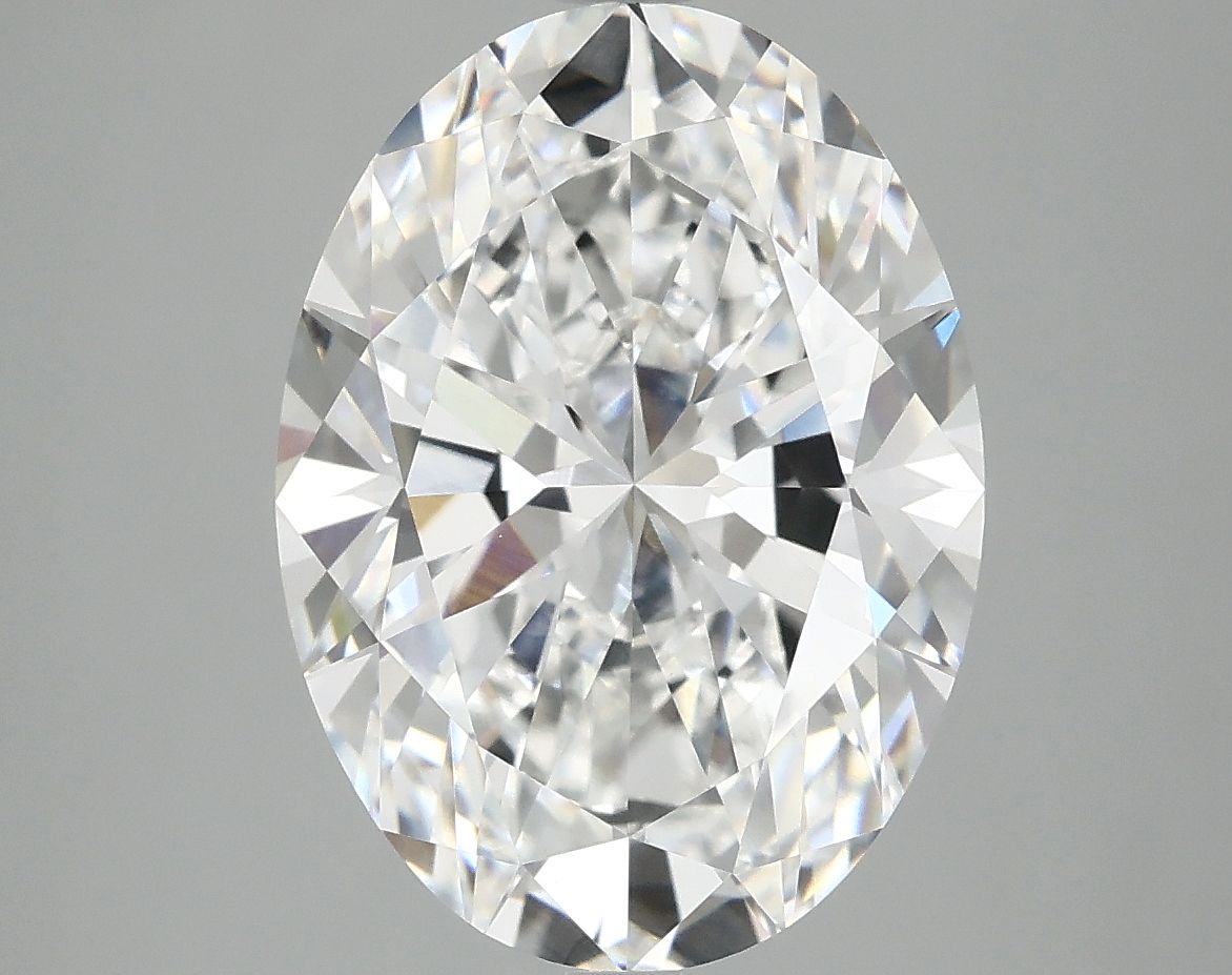 5.01 ct. oval Lab Grown Diamond front image