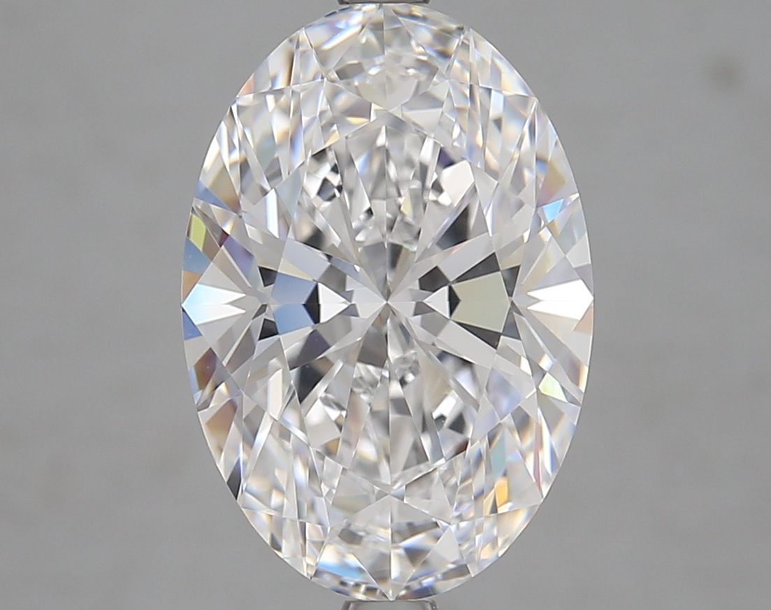 5.06 ct. oval Lab Grown Diamond front image