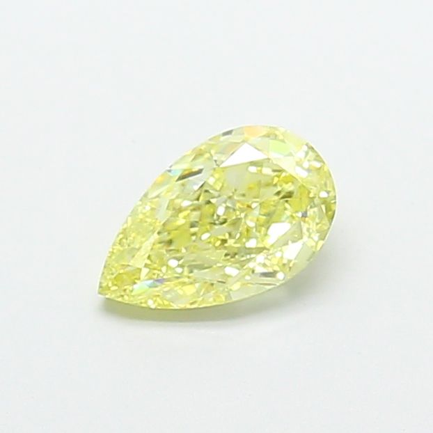 1.07 CT Fancy Intense Yellow PEAR